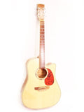 DREADNAUGHT ACOUSTIC GUITAR - Single Cutaway Traditional SPRUCE MAHOGANY NEW