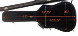 Zenison Hardshell Guitar Case Universal Full Size Acoustic Dreadnaught