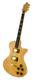 ELECTRIC GUITAR - NATURAL Maple WOOD Star Inlays Vintage Gold Parts