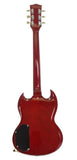 ELECTRIC GUITAR - CHERRY RED MAHOGANY - Triple Pickup AC-DC Style NEW