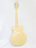 ELECTRIC GUITAR NATURAL Thinline Archtop - CUSTOM NEW!