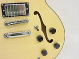 ELECTRIC GUITAR NATURAL Thinline Archtop - CUSTOM NEW!
