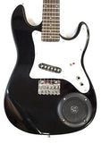 Mini 32" Electric GUITAR + Built in AMP -BLACK- childs
