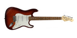 Strat - St Flame Maple - Sunburst Tobacco Exotic Wood - Custom Electric Guitar