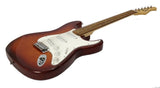 Strat - St Flame Maple - Sunburst Tobacco Exotic Wood - Custom Electric Guitar