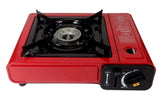 Single Burner Stove Butane Gas Portable Camping Survival with Carrying Case
