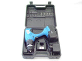 NEW CORDLESS DRILL KIT 18 VOLT + CASE + CARBON BIT SET