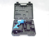NEW CORDLESS DRILL KIT 24 VOLT + CASE + CARBON BIT SET
