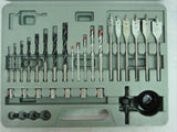 NEW DRILL BIT SET - 101 piece COMBO KIT TITANIUM + CASE