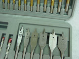 NEW DRILL BIT SET - 101 piece COMBO KIT TITANIUM + CASE