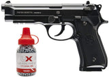 Umarex Beretta Fully Licensed 92A1 CO2 Full Metal Semi/Full Auto Blowback Airgun Black W/Free 1500177 BB (Refurbished - Like New Condition)
