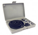 HOLE SAW KIT 16 Pieces 3/4”-5” Full Set with Mandrels and Installation Plate