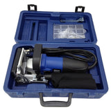 ELECTRIC BISCUIT JOINER KIT 4" inch BLADE, DUST BAG, CASE ADJUSTABLE JOINTER NEW