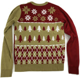 NCAA Florida State Seminoles Men's Busy Block Ugly Christmas Sweater - XL