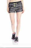 ASICS Women's Lite-Show Shorts - Black/White/Neon Green - Small