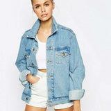<p>American Apparel Light Wash Unisex Denim Jacket - X-Small </p>