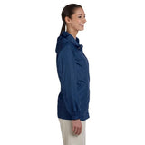 Harriton Ladies' Essential Packable Rainwear Nylon Jacket - Navy - 2XL - New