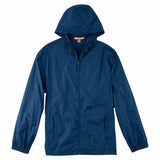 Harriton Ladies' Essential Packable Rainwear Nylon Jacket - Navy - XL - New