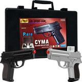 new airsoft pistol set model p618 replica handguns set(Airsoft Gun)