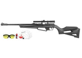 Umarex NXG APX Kit 500 BBs, 250 Pellets, 5 Targets Glasses, 4x15 SCOPE - 800 fps