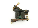 TATTOO MACHINE /GUN - DAMASCUS STEEL FRAME - 10 WRAP CUSTOM BUILT HANDMADE