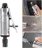 15 Piece Air Die Grinder Kit 1/4" 1/8" Rotary Air Compressor Tool Kit Carry Case