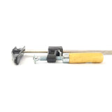 18" Steel Bar Clamp with Metal Ratcheting System and Quick Release Suitable for a Wide Range of Woodworking and Metalworking