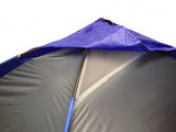 2 Person Dome Camping Tent - 7x5' with Sealed Bottom - Orange