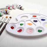 18 Color Acrylic Paint Set Easy to use Tubes for Beginners Students Professional Artist Painting Rainbow Non Toxic Art Kit great for Canvas Rocks Fabric Wooden Craft Projects