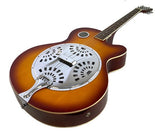 RESONATOR GUITAR Acoustic-Electric SEPELE SPRUCE Top Single Cutaway Steel Pan Blues