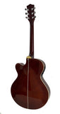 RESONATOR GUITAR Acoustic-Electric SEPELE SPRUCE Top Single Cutaway Steel Pan Blues