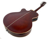 RESONATOR GUITAR Acoustic-Electric SEPELE SPRUCE Top Single Cutaway Steel Pan Blues