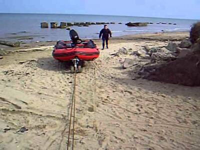 12 Volt Portable Winch - Remote Control - Vehicle, ATV, Boat Recovery