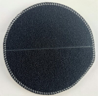 7" Polishing/Waxing Bonnet CHIW204, Universal Velcro Loop Back, Reusable