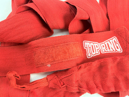 2 Pack - 2in Hand Wraps Boxing MMA Wrist Hand Glove Wraps  Red, Yellow, Blue