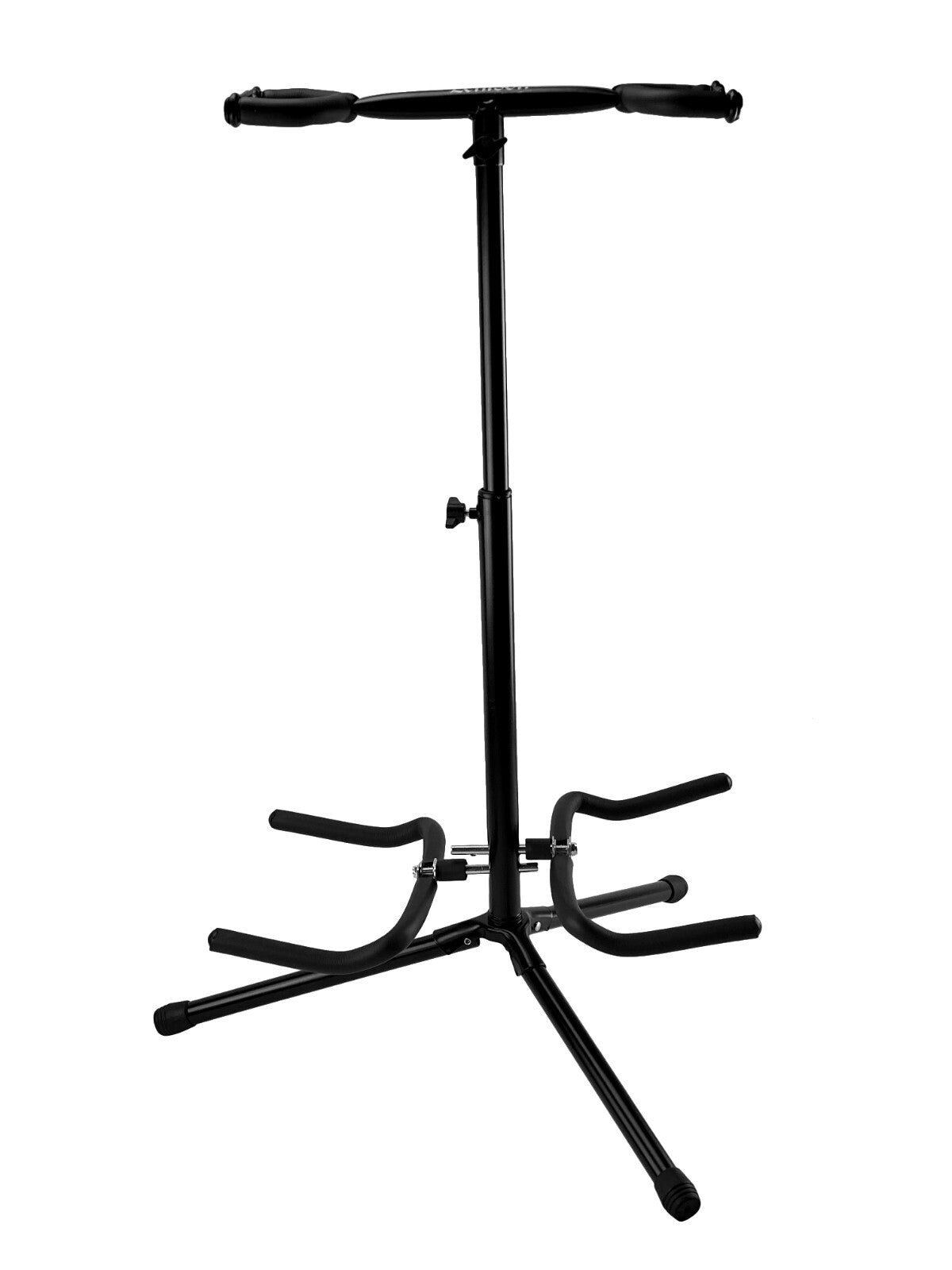 Zenison Dual Guitar Display Stand with Padded Foam Adjustable 26" to 32"