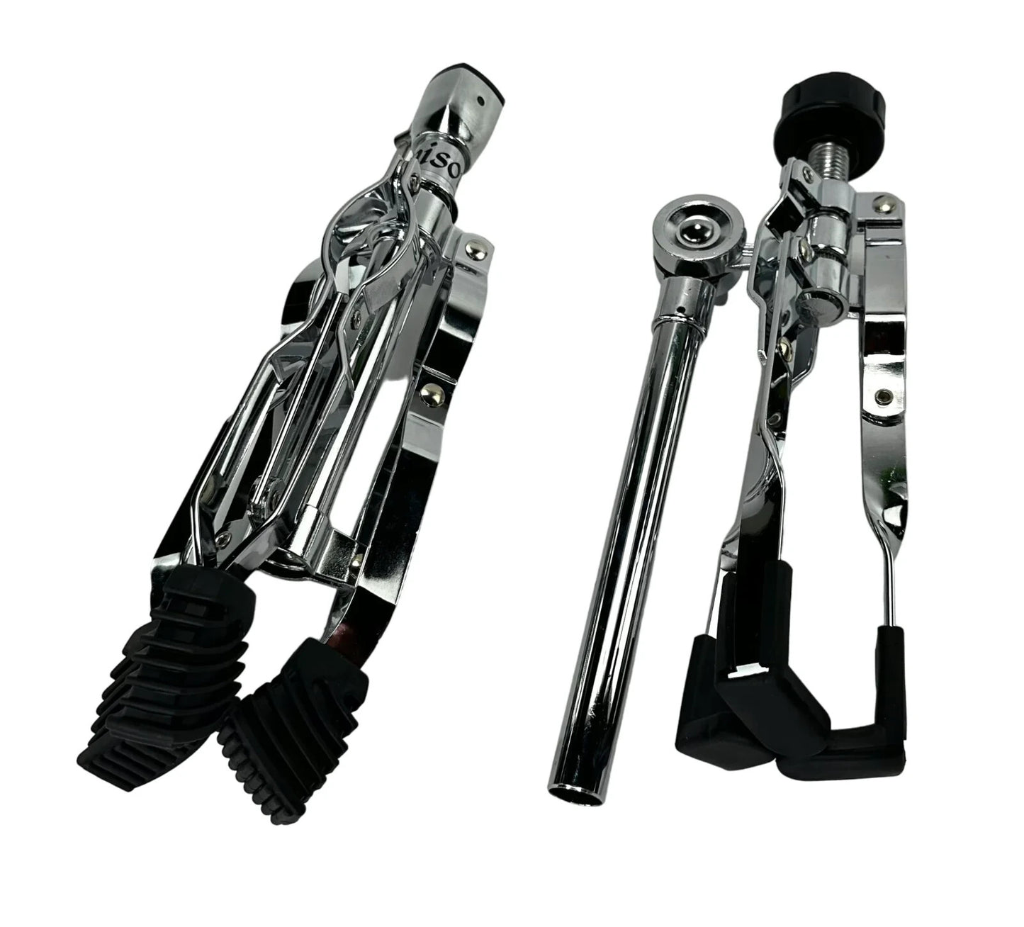 Zenison SNARE DRUM STAND Double Braced Chrome Percussion Drummer Gear Heavy Duty