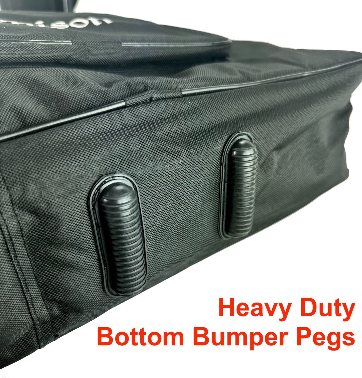 Zenison PADDED GIG BAG for LARGE BODY Electric Guitars Shoulder Straps 44" Black