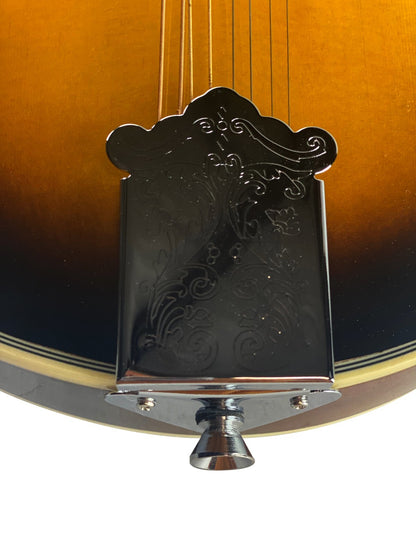 Zenison F-Style 8-String Acoustic Mandolin – Classic Sunburst Finish with F Holes