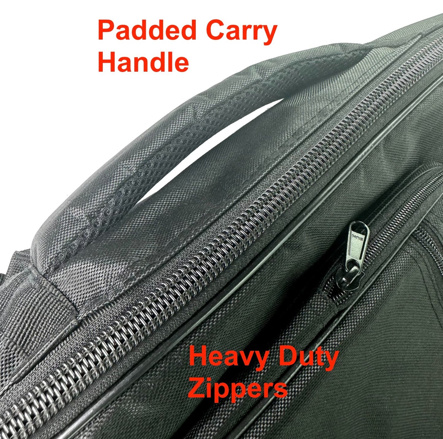 Zenison Electric Guitar Padded Gig Bag Shoulder Straps 41" Standard Size Black