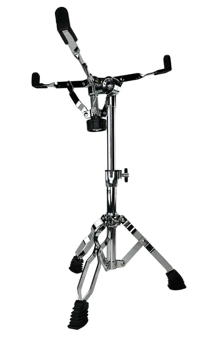Zenison SNARE DRUM STAND Double Braced Chrome Percussion Drummer Gear Heavy Duty