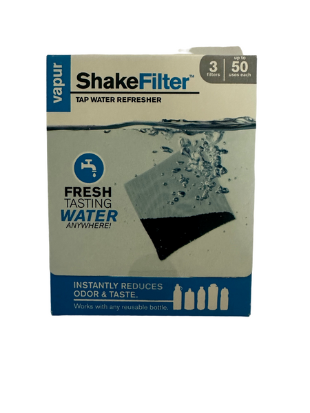 24 Pack of 3 Vapur Shake Filter Water Refresher, 72 Filters Total, Eco Friendly