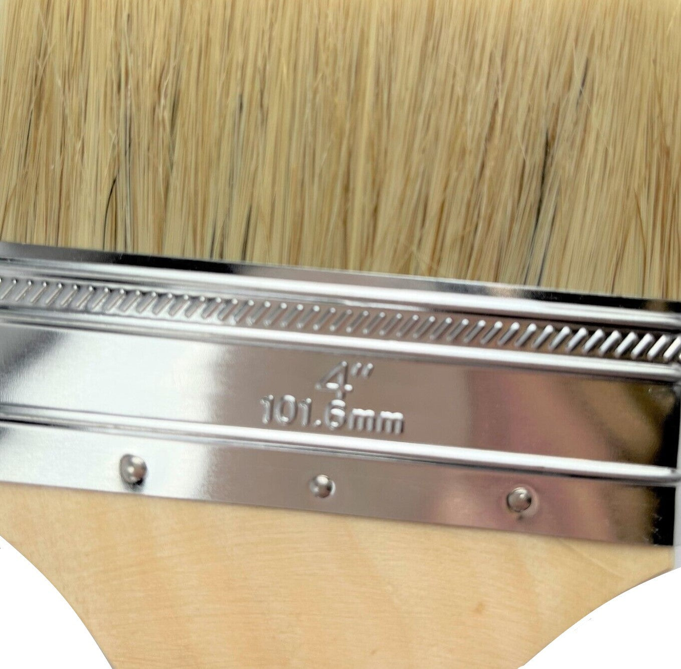 12 Pack of 4" Paint Brushes for Paint, Stains, Varnishes, Glues, Touch-up and Gesso