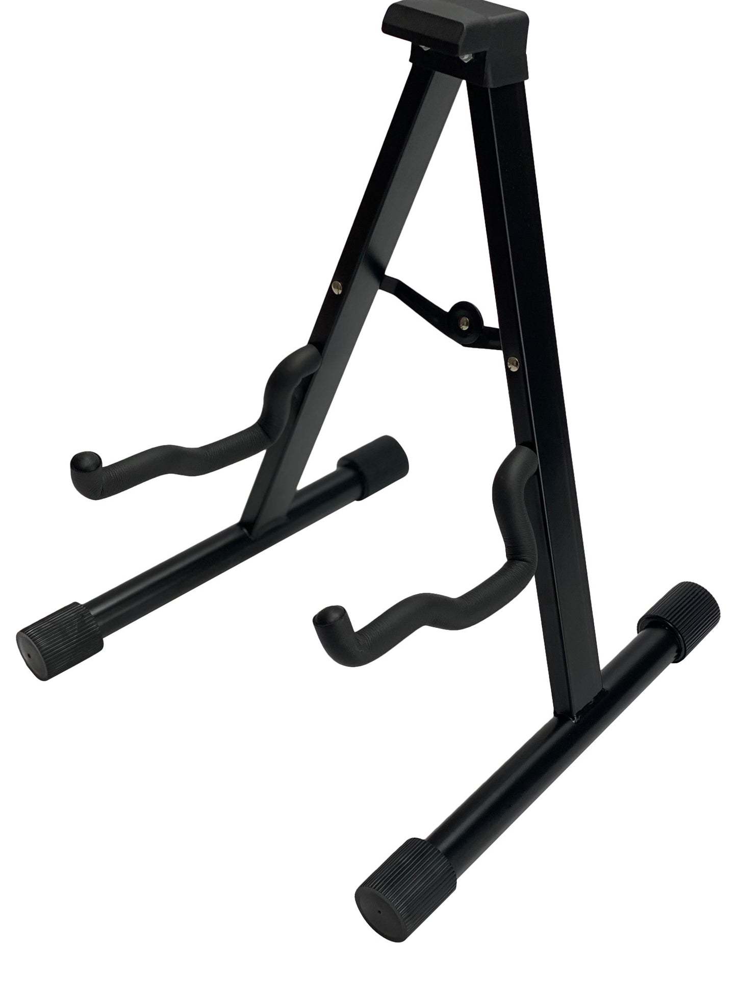 GUITAR STAND A-Frame Design - Black Heavy Duty Padded Folding MODERN DISPLAY New
