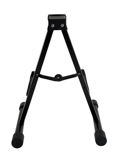GUITAR STAND A-Frame Design - Black Heavy Duty Padded Folding MODERN DISPLAY New