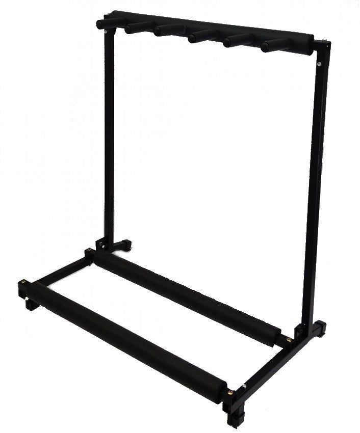 Zenison Multi 5 Guitar Stand Display Rack Padded Folding Acoustic, Electric, Bass