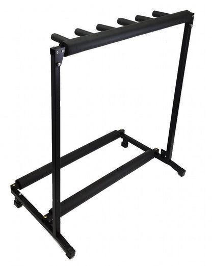Zenison Multi 5 Guitar Stand Display Rack Padded Folding Acoustic, Electric, Bass