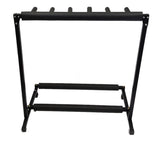 Zenison Multi 5 Guitar Stand Display Rack Padded Folding Acoustic, Electric, Bass