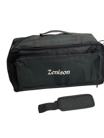 Zenison Bongo Drum Gig Bag 7+8" Deluxe Interior Padding Carrying Strap & Handle