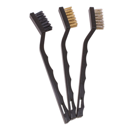 7" MINI WIRE BRUSHES 3 pack